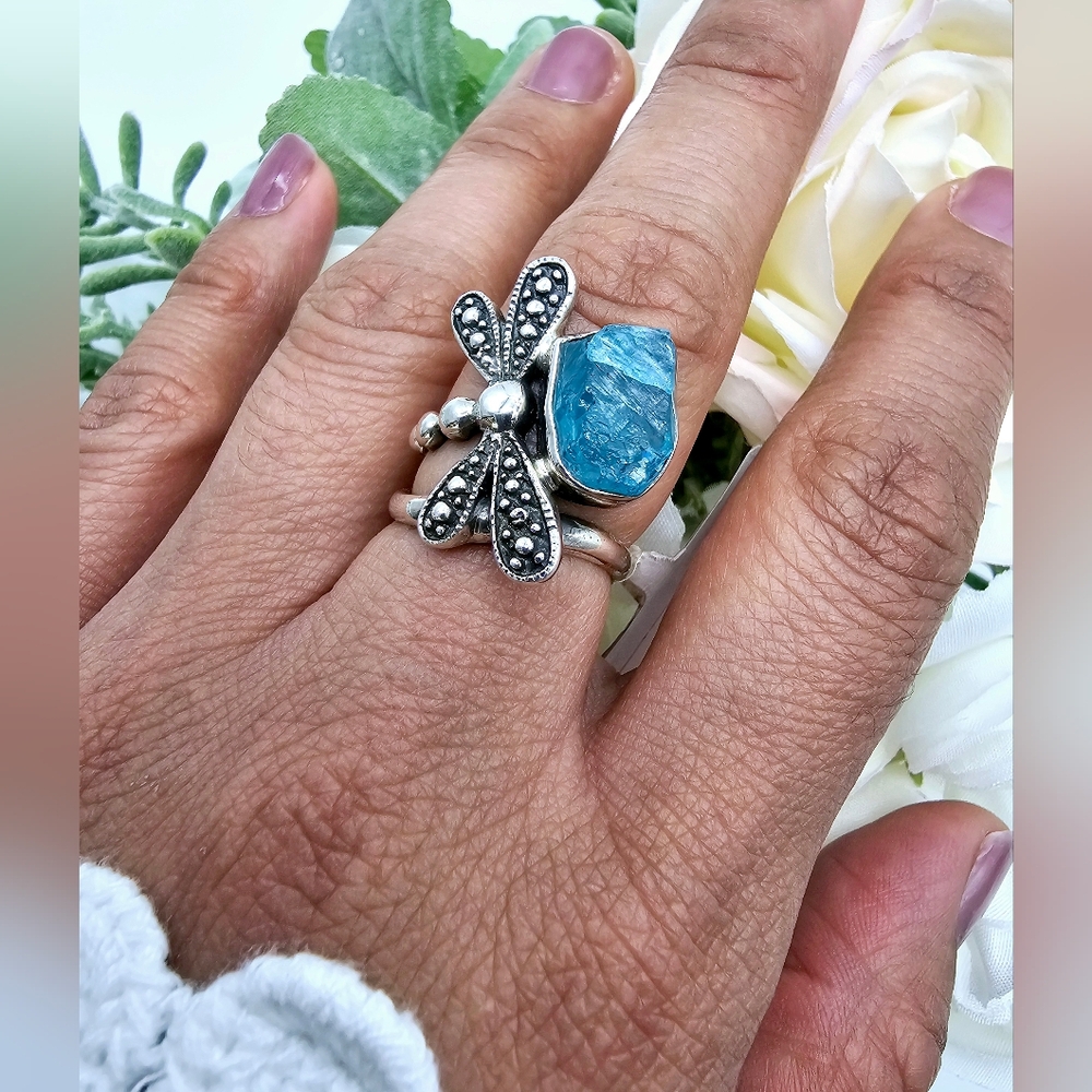 🥰 ROYAL DRAGONFLY RING - Picture 5 of 7